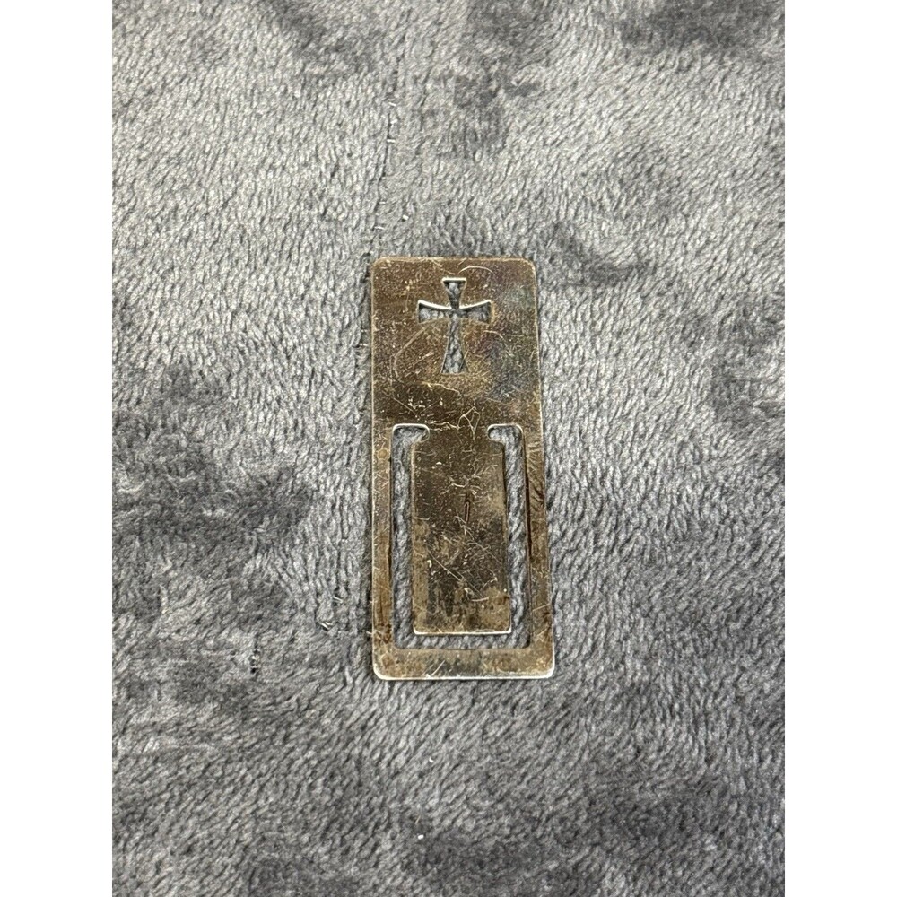 Retired James Avery Sterling Silver Crosslet Bookmark Cross Book Mark